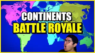 I Simulated the WORLD in a Battle Royale World War Simulator, Continents VS Continents