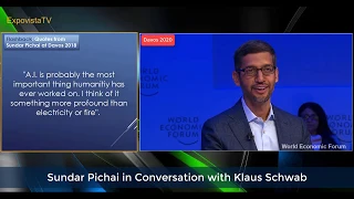 Google CEO Sundar Pichai at Davos 2020...and Before.