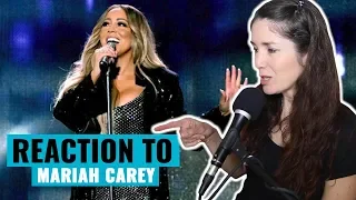 Vocal Coach Reacts to Mariah Carey Legendary Vocal Moments (Live)