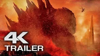 GODZILLA 2 Trailer (4K ULTRA HD) 2019 - King Of The Monsters Movie