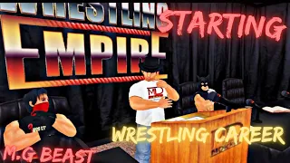 Wrestling Empire-Starting My Wrestling Career| #1