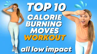 Low Impact Workout - 10 of the Best Calorie Burning Moves for Weight Loss Workout