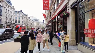 This is London REGENT STREET & Oxford Circus | London Street Walk 2021