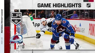 Kings @ Avalanche 4/13 | NHL Highlights 2022