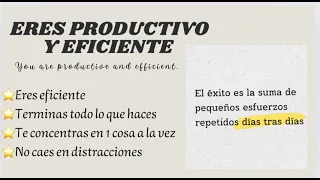 Aumenta tu Productividad | Subliminal para el Éxito Diario