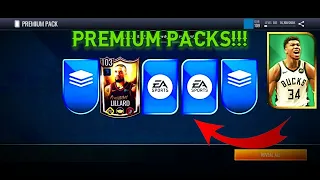 NBA Live Mobile Variety PACK OPENING!!! *Premium Packs*