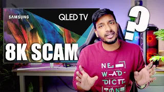 Samsung vs LG- 8K BIGGEST SCAM 😳 🔥 🔥  | Full HD (1080p) VS 4K VS 8K TVs Reality