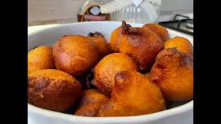 Yeast and Baking Powder Fritters Recipe