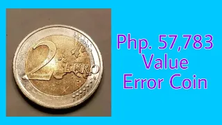 2 Euro Germany Error Coin | Php. 57,000 plus
