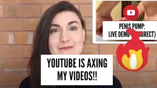 Penis pump demonstration videos AXED!