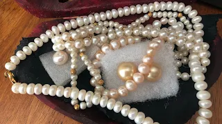 small pearl jewelry collection