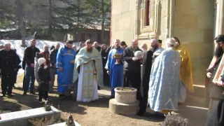 Georgian parakleses chants for Betania Monastery saints