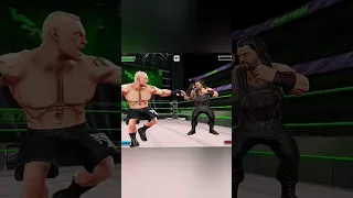 brock lesnar vs roman reigns wwe mayhem