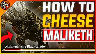 Elden Ring - How to CHEESE Maliketh After 1.08 Patch (2023) | Boss Fight Full Guide