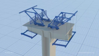 ASBI Segmental Bridge Construction Animation