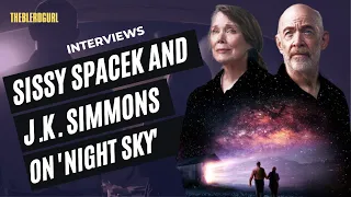 Sissy Spacek and J.K. Simmons discuss their characters on new sci-fi series "Night Sky"