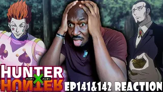 Hunter x Hunter Episodes 141&142 Reaction | HISOKA VS GOTOH!!!