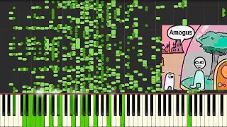AMOGUS На пианино & MIDI