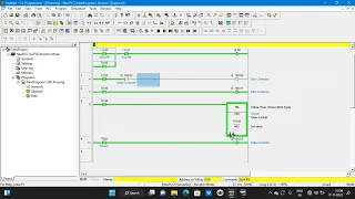 How to create Star delta starter in Omron PLC by using Cx programmer software