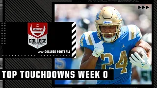 Look back at the TOP TOUCHDOWNS from Week 0 of the college football season‼️🍿