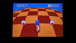 Playing Sonic the Hedgehog 3 Sega Genesis on Analogue Mega SG