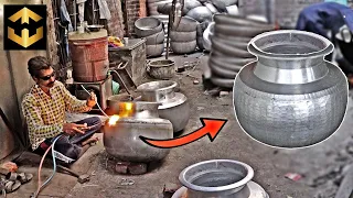 Big Huge Cooking Indian Degh Pots Making in Factory| Traditional Cookware Degh Pots