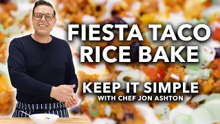 Fiesta Taco Rice Bake | Keep It Simple