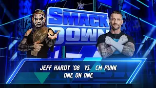 Jeff Hardy vs. CM Punk | WWE 2K24