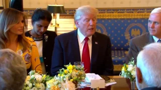 Trump and Modi dine at the White House