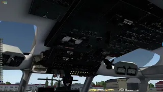 Полёт по РСБН на Ан-24 в X-Plane 11