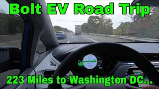 Chevrolet Bolt EV road trip Driving NYC to Washington DC