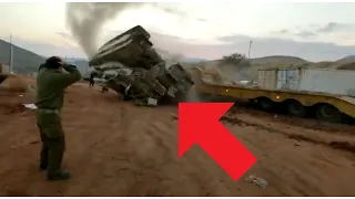 Israeli Merkava Tank Fail