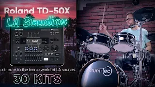 Roland TD-50X L.A. Studios Sound Edition: Download custom kits by drum-tec