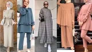 Beautiful Muslim Girls Modern Dress With Hijab Style 2021 || Hijab Outfits Ideas For Muslim Girls