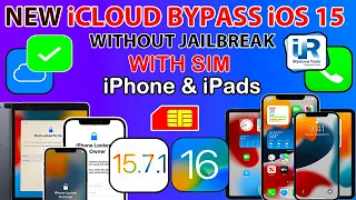 NEW iCloud Bypass iOS 16/15 + SIM Unlock iCloud Activation Locked to Owner iPhone/iPad iRemove Tool