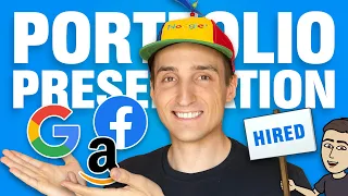 My EXACT Portfolio Presentation that Got Me Hired at Google, Facebook & Amazon