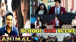 Animal Mass School Gun Scene Reaction | Animal Jeep chase scene | Ranbir Kapoor, Anil | #animalmovie