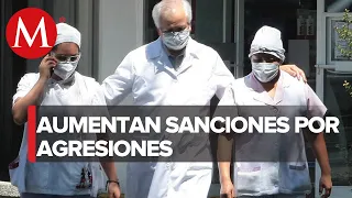 Multa de hasta $26 mil por agredir a médicos en Tamaulipas