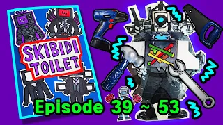 스키비디 토일렛 8가지 게임책 만들기 3탄📺🔧 (+ 스퀴시 수술) DIY Skibidi Toilet Game Book