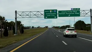 First Coast Expressway (FL 23 Exits 31 to 37) northbound