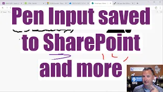 PowerApps Pen Input to SharePoint