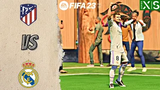 Fifa 23 Xbox Series S Gameplay - Real Madrid vs Atletico De Madrid (Volta Football)