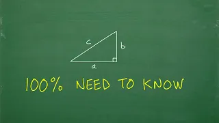 100% of Math Students need to know = Pythagorean Theorem