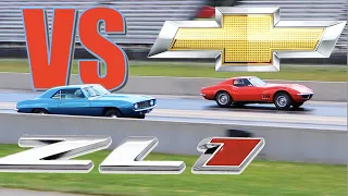 1969 Corvette 427 L88 vs 1969 Camaro 427 ZL1 | Factor Stock Drag Race