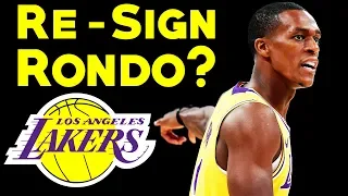 Would the Lakers Actually Want to Re-Sign Rajon Rondo?