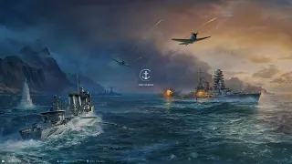 AGINCOURT - ПМК 7-го лвл установили на корабль 5 лвл (WoWS)