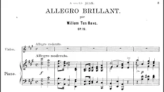 William ten Have: Allegro Brillante, Op.19 (Barbara Barber)