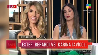 📺 Guerra en TV: Estefi Berardi vs Karina Iavícoli 🥊