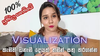 ඔබේ ලස්සන සිහින සැබෑ කරගන්න VISUALIZATION නිවැරැදිව ඉගෙන ගමු