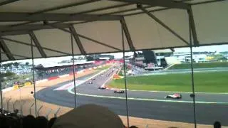 Start of the 2011 British Grand Prix